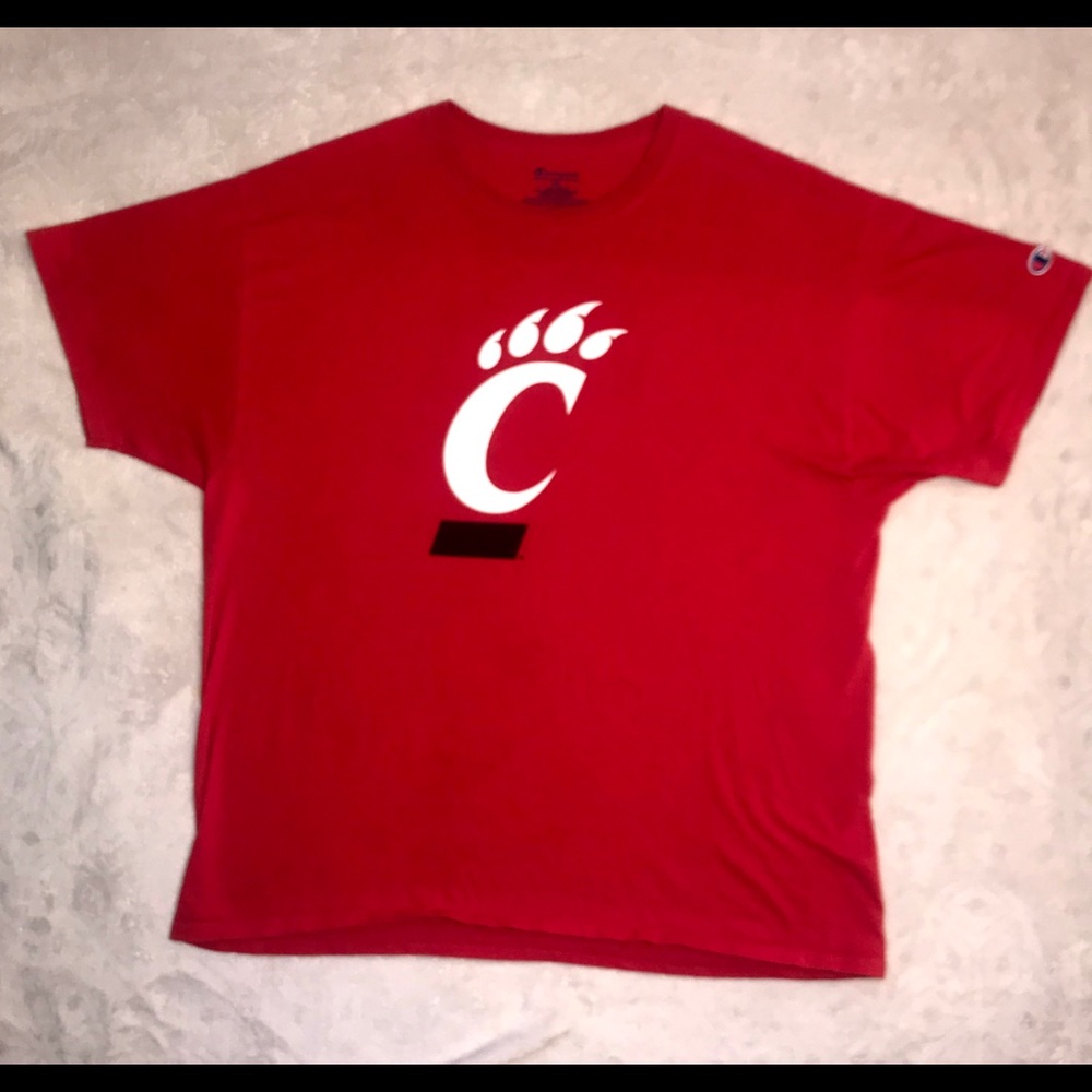 Champion Cincinnati Bearcats Tee Size XL